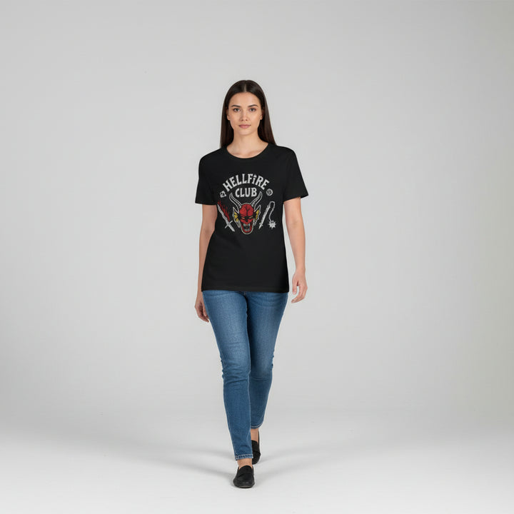 Hellfire Club Original Black Unisex T-Shirt-B Unique Fashions