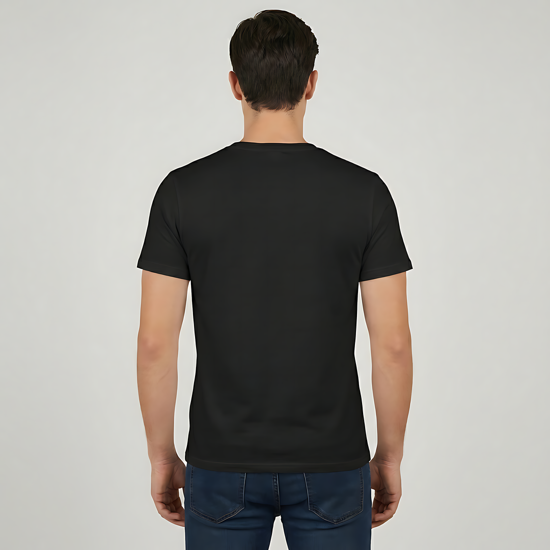 Hello 2026 Happy New Year Unisex Black T-Shirt-B Unique Fashions