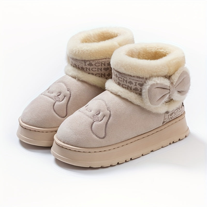 Hello Kitty Girls' Snow Boots with My Melody Cinnamoroll Kuromi-B Unique Fashions