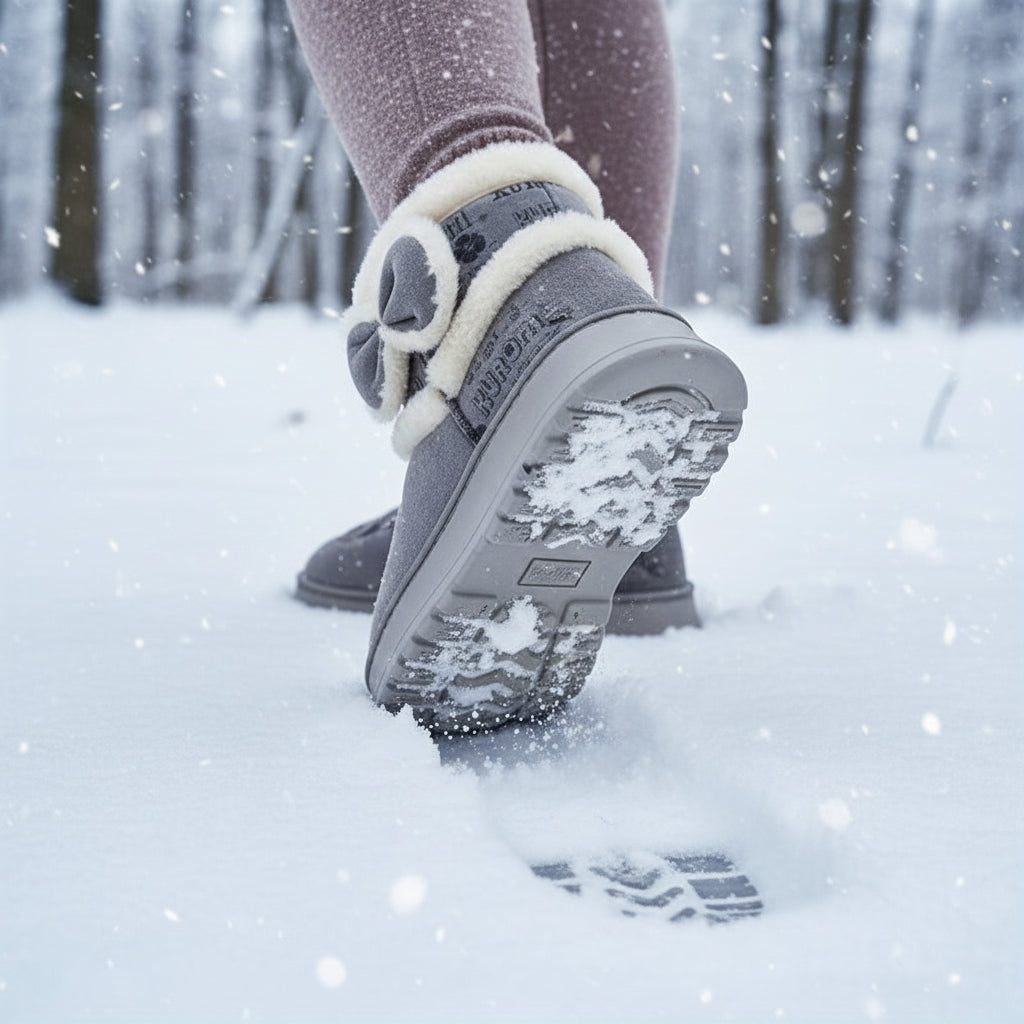 Hello Kitty Girls' Snow Boots with My Melody Cinnamoroll Kuromi-B Unique Fashions