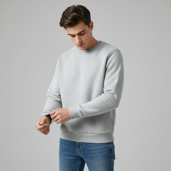 Men’s Heavyweight Winter Pullover Sweater for Cold Weather Comfort-B Unique Fashions