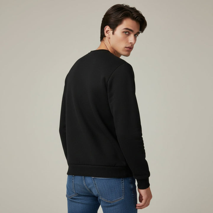 Men’s Heavyweight Winter Pullover Sweater for Cold Weather Comfort-B Unique Fashions