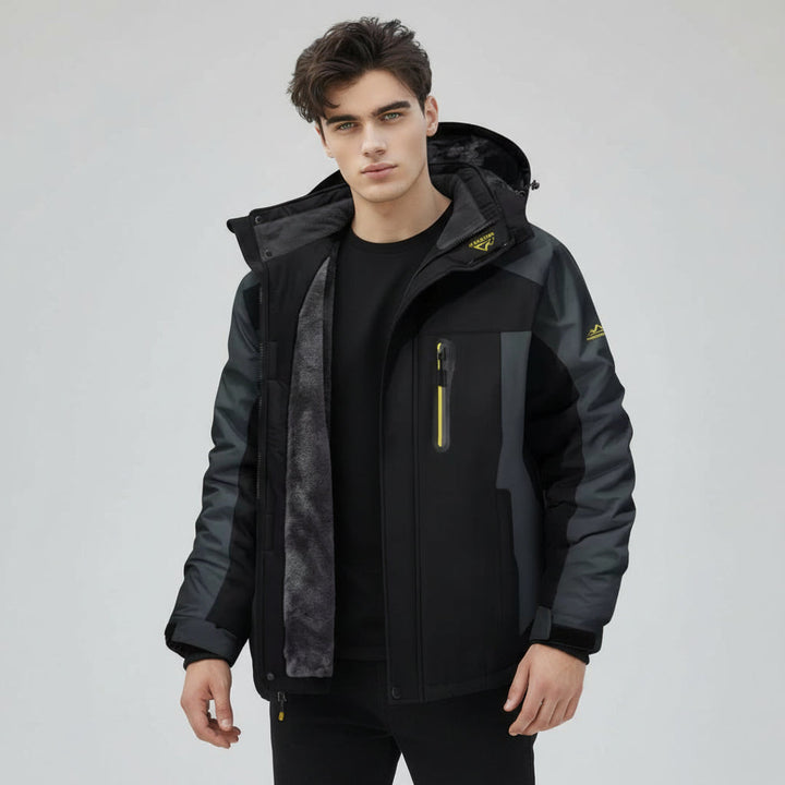 Men’s Winter Hooded Jacket for Warmth and Everyday Comfort-B Unique Fashions