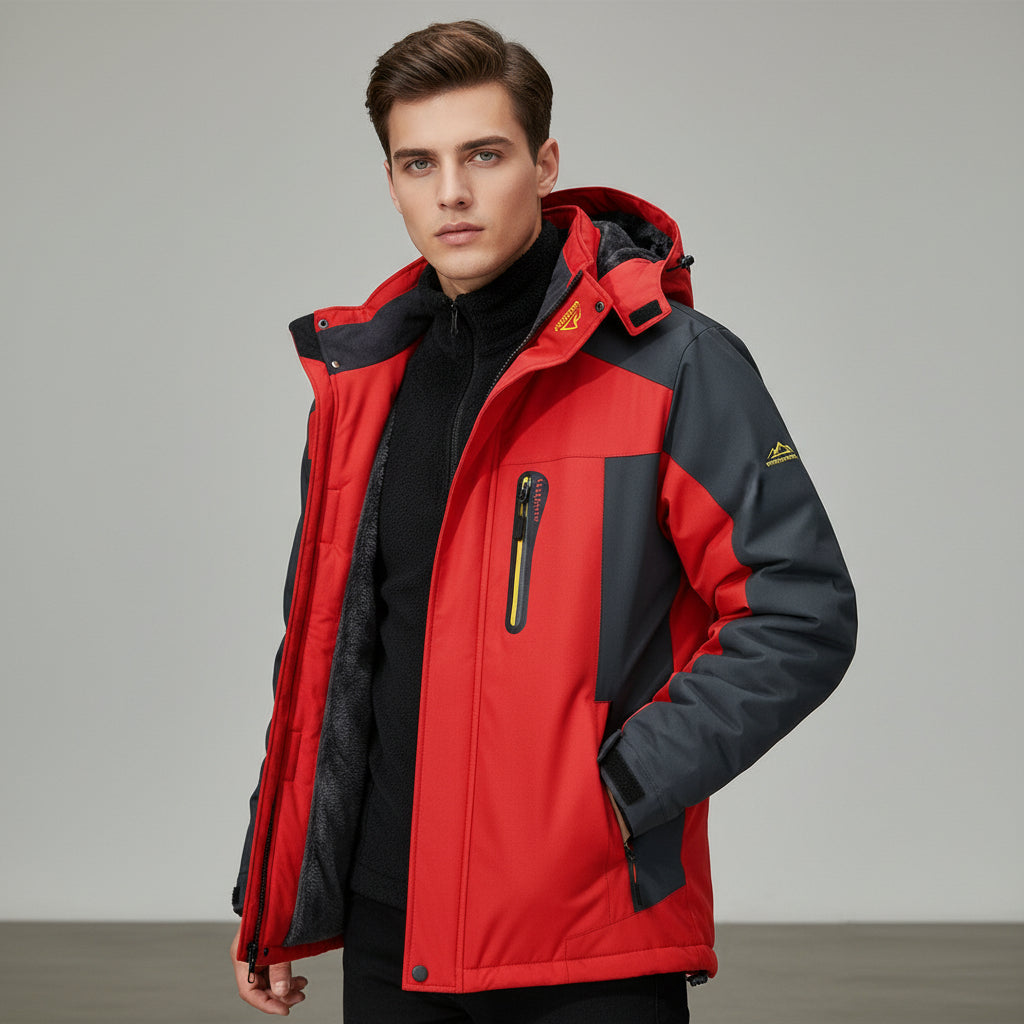 Men’s Winter Hooded Jacket for Warmth and Everyday Comfort-B Unique Fashions