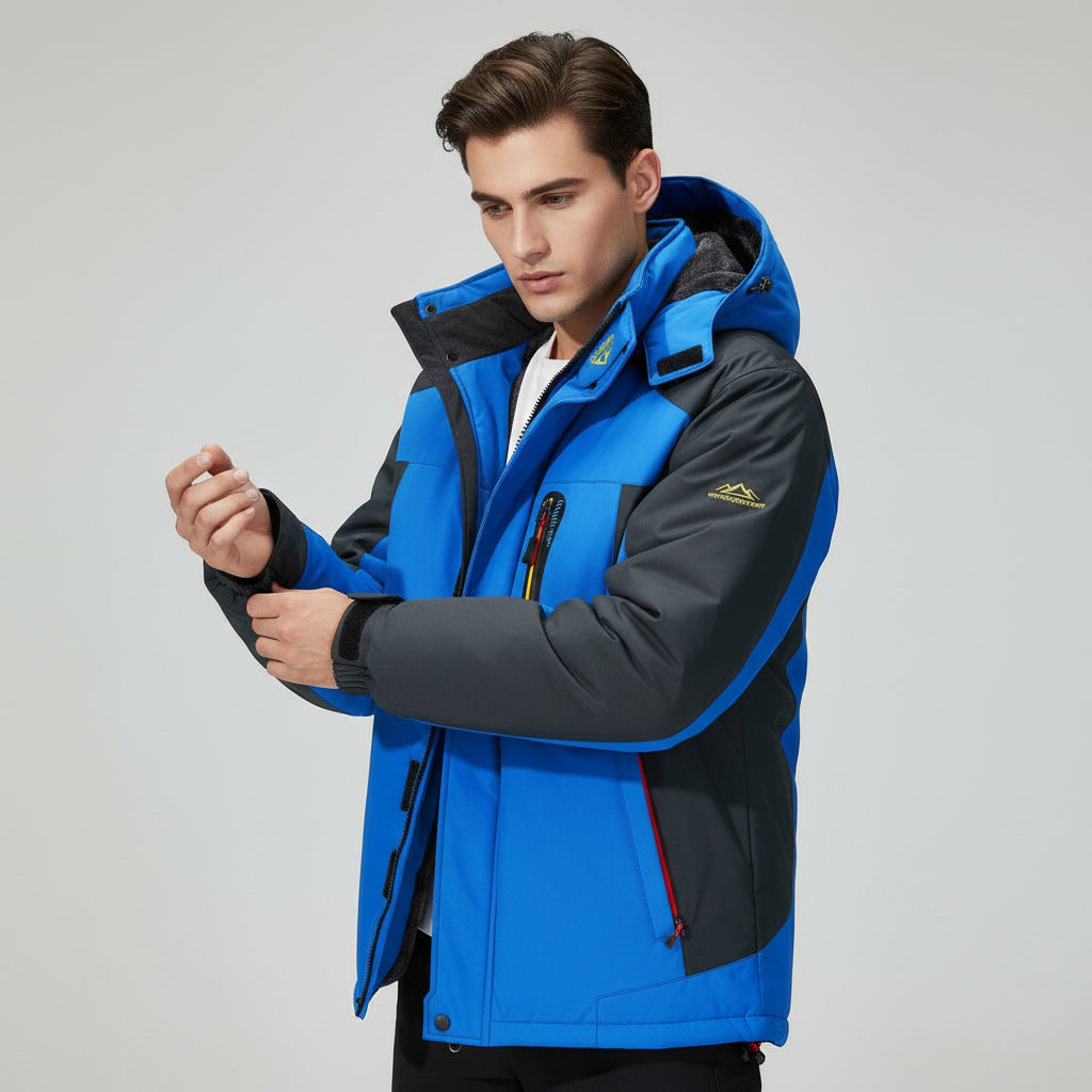 Men’s Winter Hooded Jacket for Warmth and Everyday Comfort-B Unique Fashions