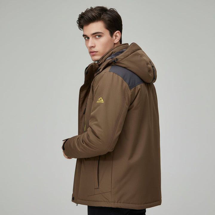 Men’s Winter Hooded Jacket for Warmth and Everyday Comfort-B Unique Fashions