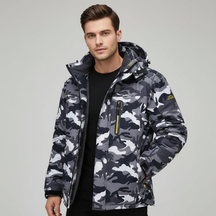 Men’s Winter Hooded Jacket for Warmth and Everyday Comfort-B Unique Fashions