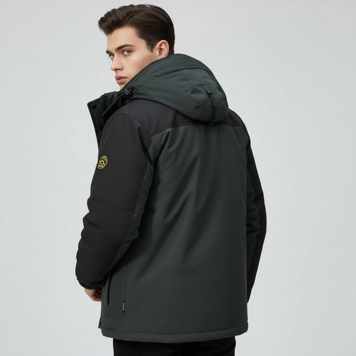 Men’s Winter Hooded Jacket for Warmth and Everyday Comfort-B Unique Fashions