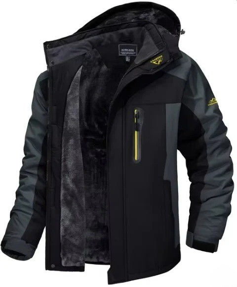 Men’s Winter Hooded Jacket for Warmth and Everyday Comfort-B Unique Fashions