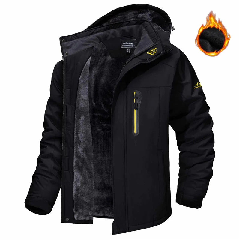 Men’s Winter Hooded Jacket for Warmth and Everyday Comfort-B Unique Fashions
