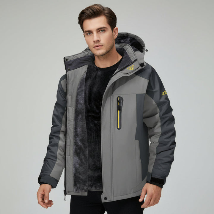Men’s Winter Hooded Jacket for Warmth and Everyday Comfort-B Unique Fashions