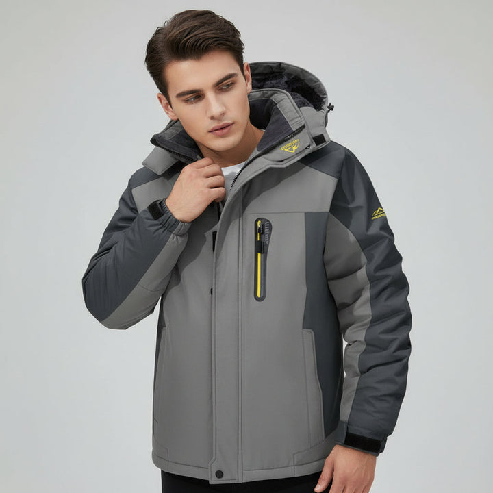 Men’s Winter Hooded Jacket for Warmth and Everyday Comfort-B Unique Fashions