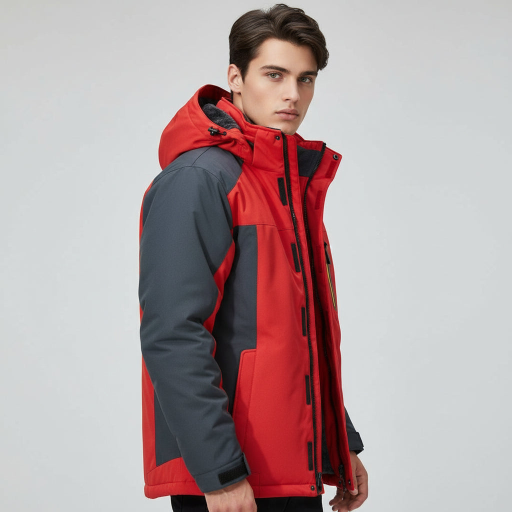 Men’s Winter Hooded Jacket for Warmth and Everyday Comfort-B Unique Fashions