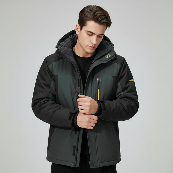 Men’s Winter Hooded Jacket for Warmth and Everyday Comfort-B Unique Fashions
