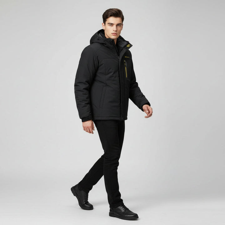 Men’s Winter Hooded Jacket for Warmth and Everyday Comfort-B Unique Fashions