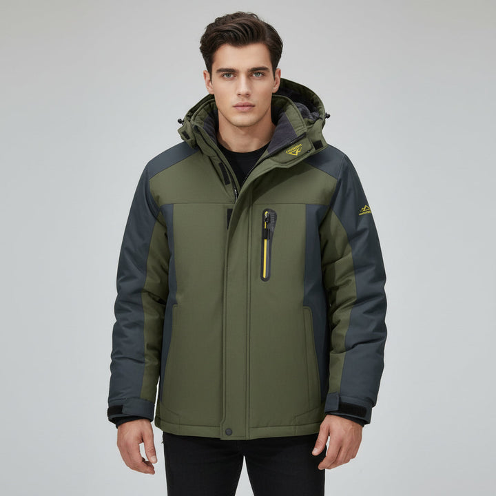 Men’s Winter Hooded Jacket for Warmth and Everyday Comfort-B Unique Fashions
