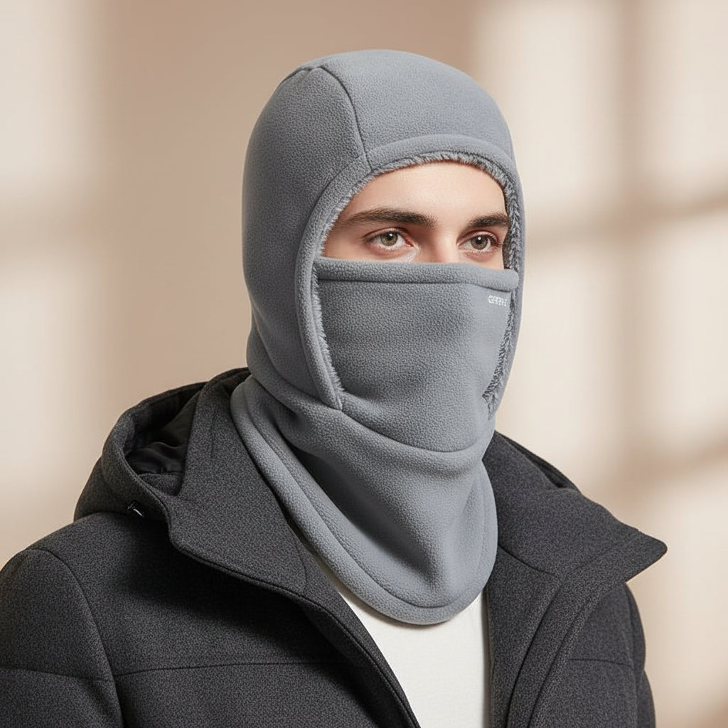 One-Piece Hood Scarf Face Mask for Complete Winter Protection-B Unique Fashions