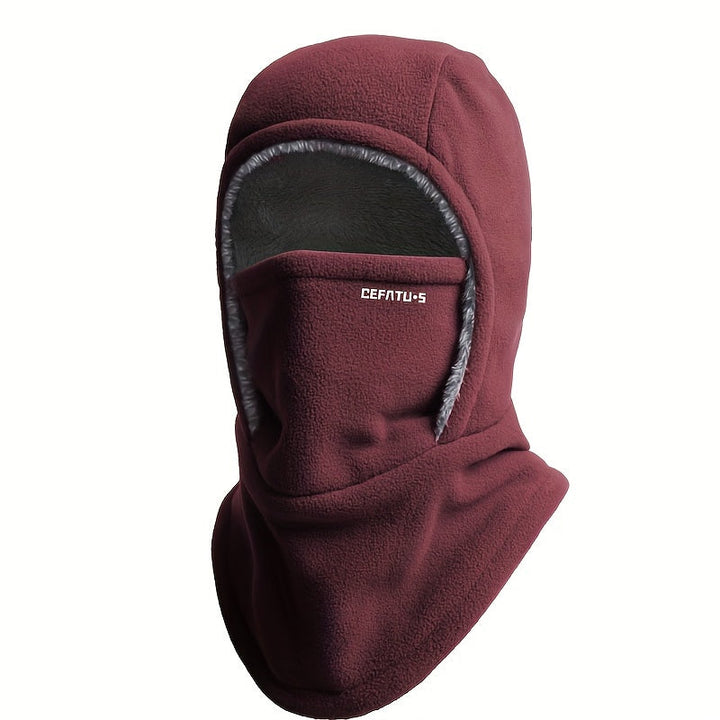 One-Piece Hood Scarf Face Mask for Complete Winter Protection-B Unique Fashions