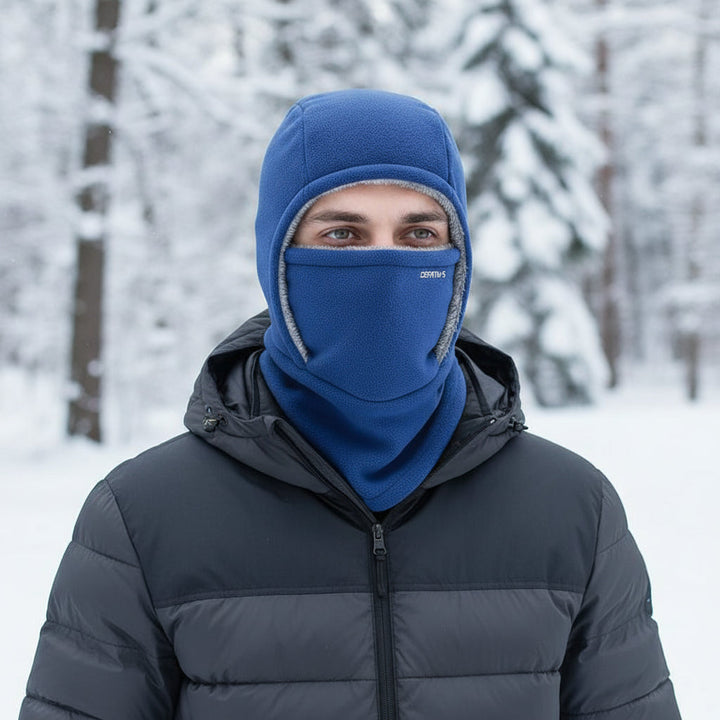 One-Piece Hood Scarf Face Mask for Complete Winter Protection-B Unique Fashions