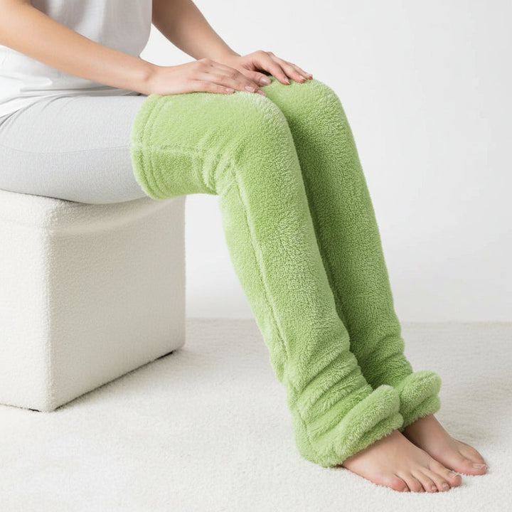 Over Knee High Fuzzy Socks for Warm and Cozy Comfort-B Unique Fashions