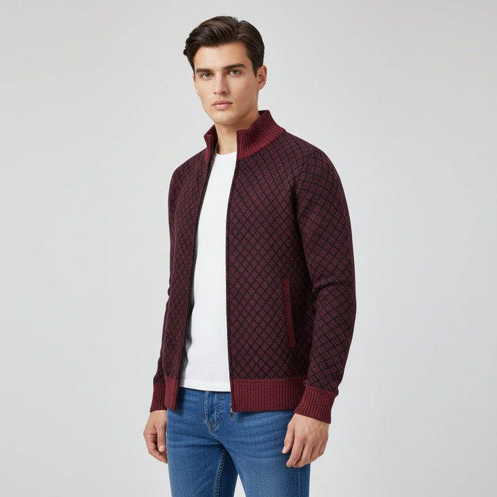 Plaid Print Jacket Cardigan for Everyday Layered Style-B Unique Fashions