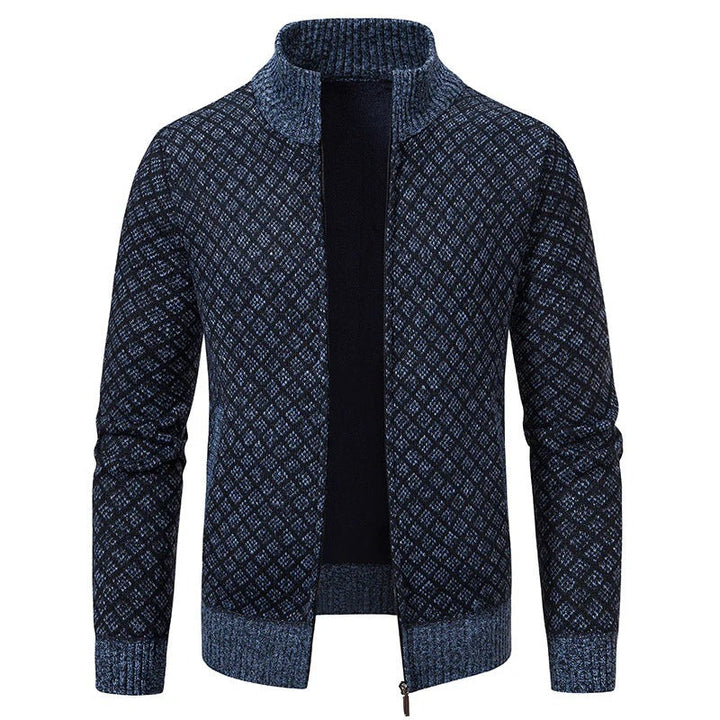 Plaid Print Jacket Cardigan for Everyday Layered Style-B Unique Fashions