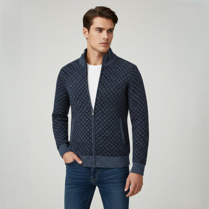 Plaid Print Jacket Cardigan for Everyday Layered Style-B Unique Fashions