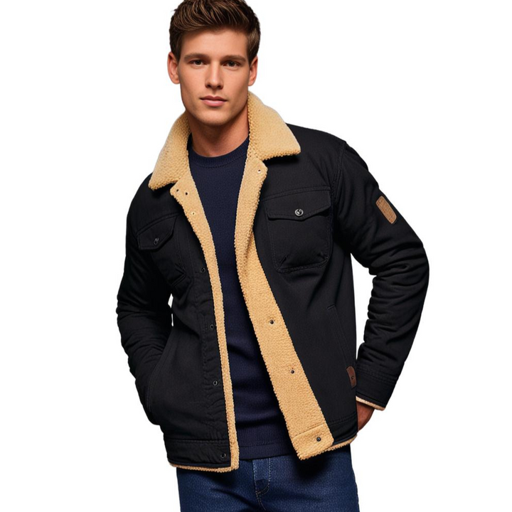 Stylish Vintage Bomber Jacket for Men - Fashionable Outerwear