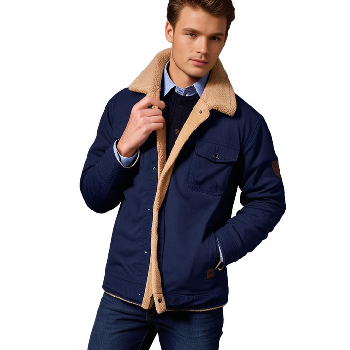 Stylish Vintage Bomber Jacket for Men - Fashionable Outerwear