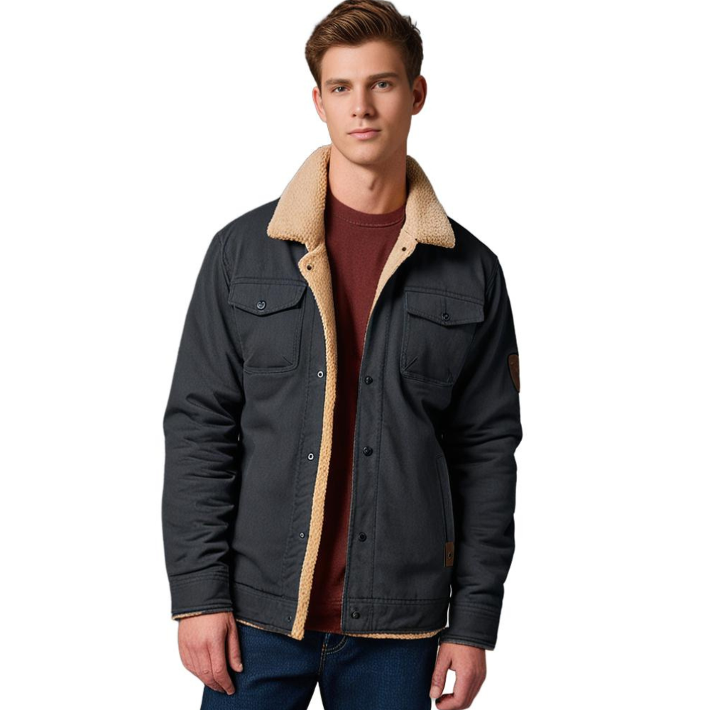 Stylish Vintage Bomber Jacket for Men - Fashionable Outerwear