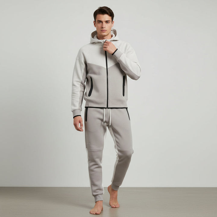 Tech Fleece Football Jersey Tracksuit Full Zip Hoodie And Joggers-B Unique Fashions