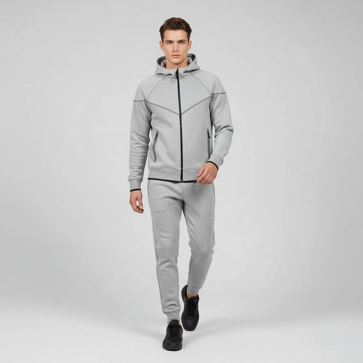 Tech Fleece Football Jersey Tracksuit Full Zip Hoodie And Joggers-B Unique Fashions