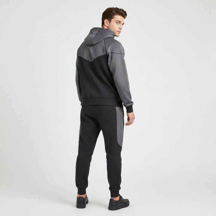 Tech Fleece Football Jersey Tracksuit Full Zip Hoodie And Joggers-B Unique Fashions