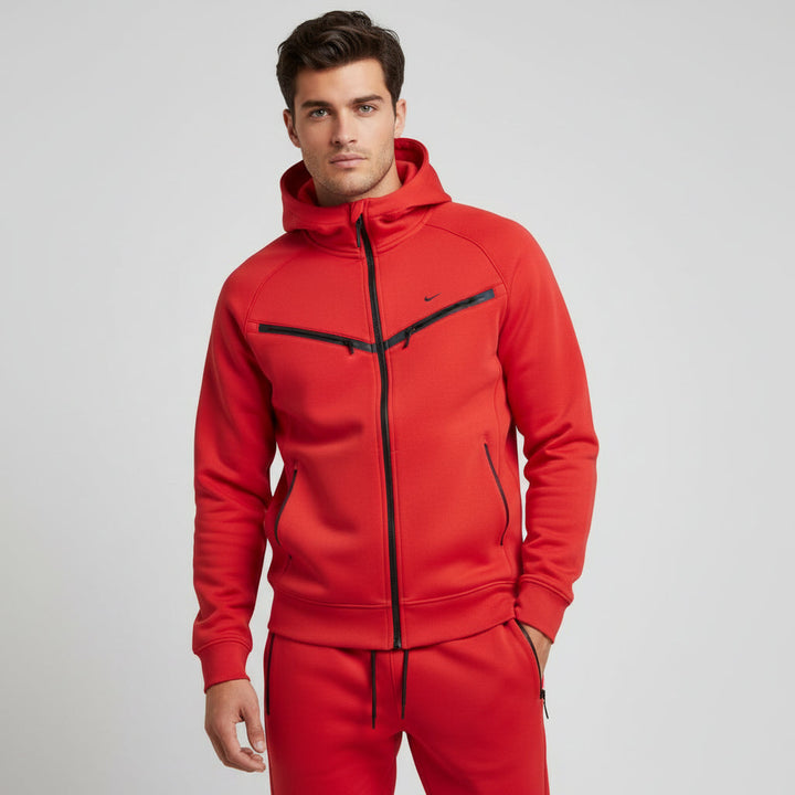 Tech Fleece Football Jersey Tracksuit Full Zip Hoodie And Joggers-B Unique Fashions
