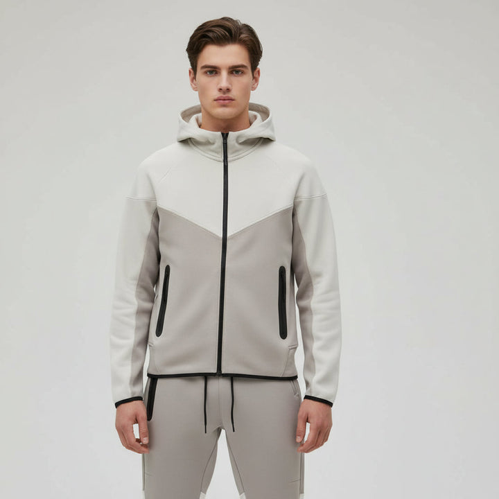 Tech Fleece Football Jersey Tracksuit Full Zip Hoodie And Joggers-B Unique Fashions