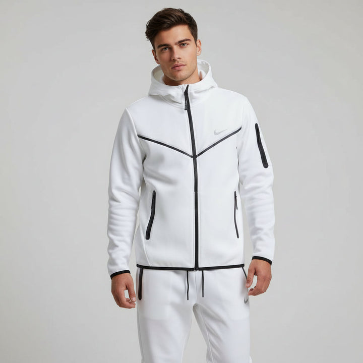 Tech Fleece Football Jersey Tracksuit Full Zip Hoodie And Joggers-B Unique Fashions