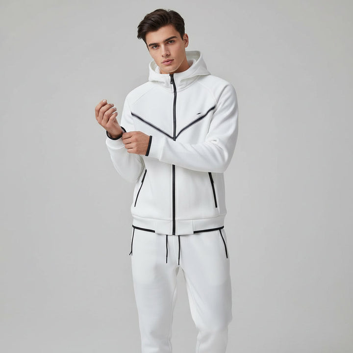 Tech Fleece Football Jersey Tracksuit Full Zip Hoodie And Joggers-B Unique Fashions
