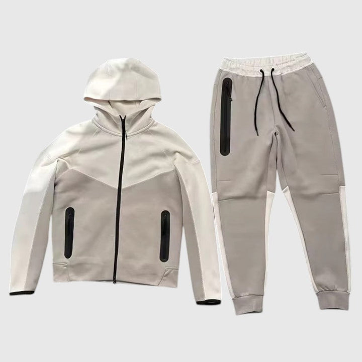 Tech Fleece Football Jersey Tracksuit Full Zip Hoodie And Joggers-B Unique Fashions