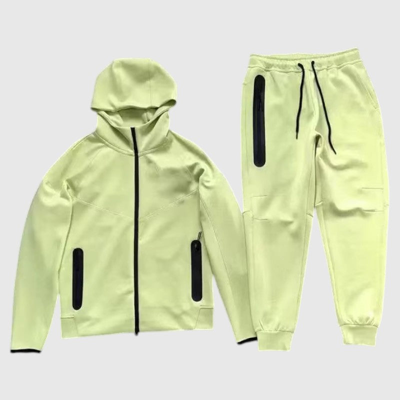 Tech Fleece Football Jersey Tracksuit Full Zip Hoodie And Joggers-B Unique Fashions