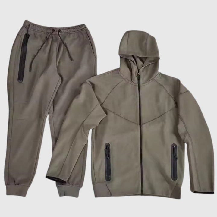 Tech Fleece Football Jersey Tracksuit Full Zip Hoodie And Joggers-B Unique Fashions