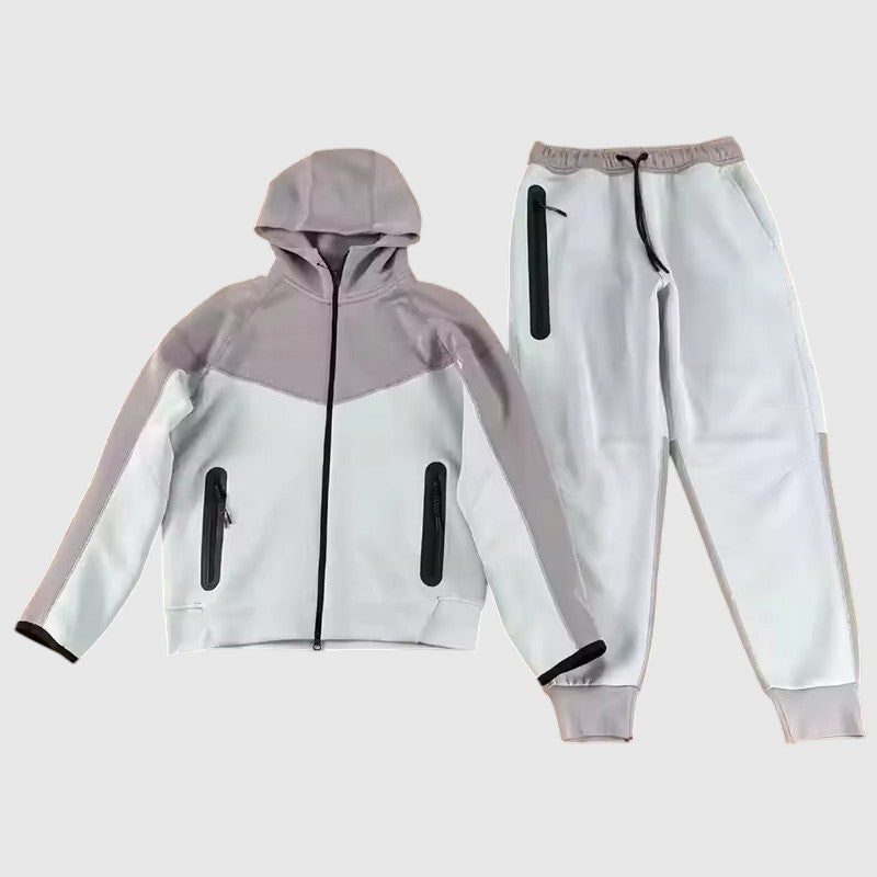 Tech Fleece Football Jersey Tracksuit Full Zip Hoodie And Joggers-B Unique Fashions