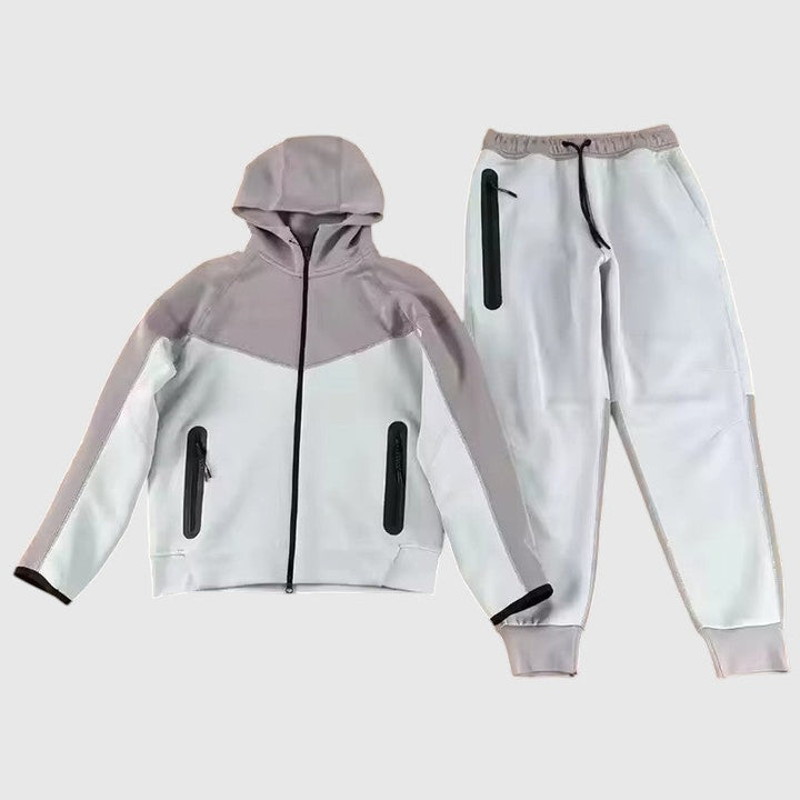 Tech Fleece Football Jersey Tracksuit Full Zip Hoodie And Joggers-B Unique Fashions