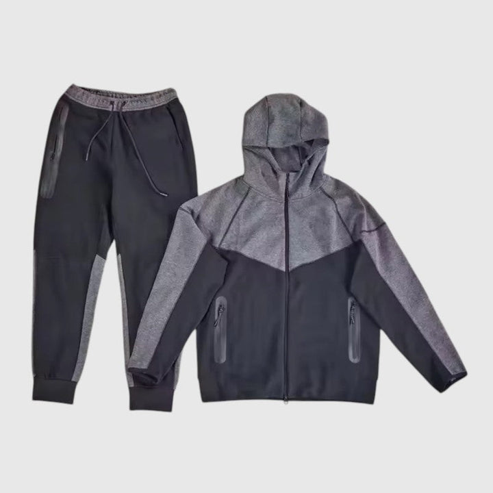 Tech Fleece Football Jersey Tracksuit Full Zip Hoodie And Joggers-B Unique Fashions