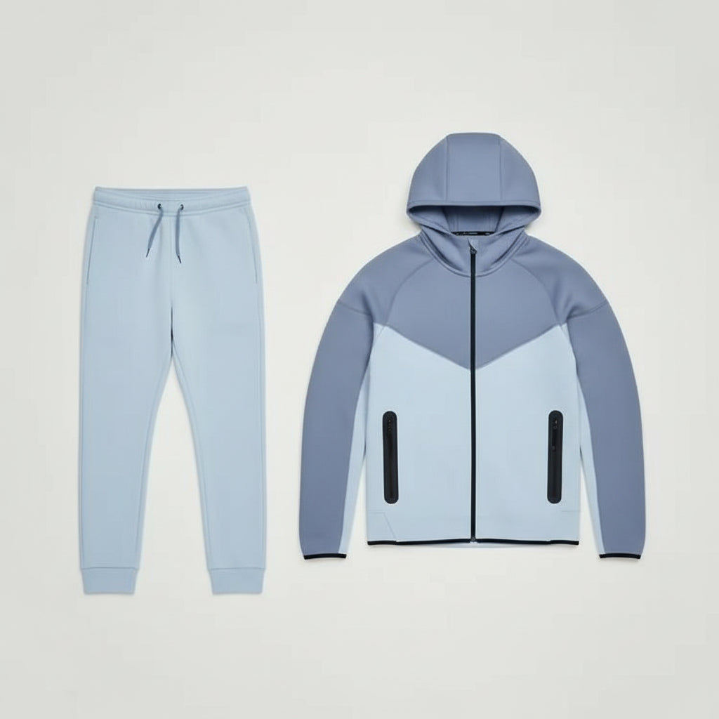 Tech Fleece Football Jersey Tracksuit Full Zip Hoodie And Joggers-B Unique Fashions