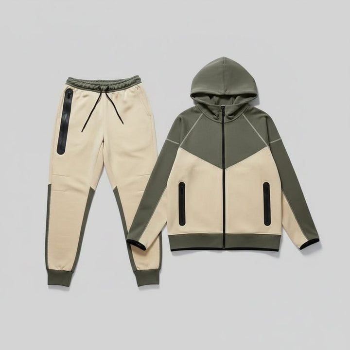 Tech Fleece Football Jersey Tracksuit Full Zip Hoodie And Joggers-B Unique Fashions