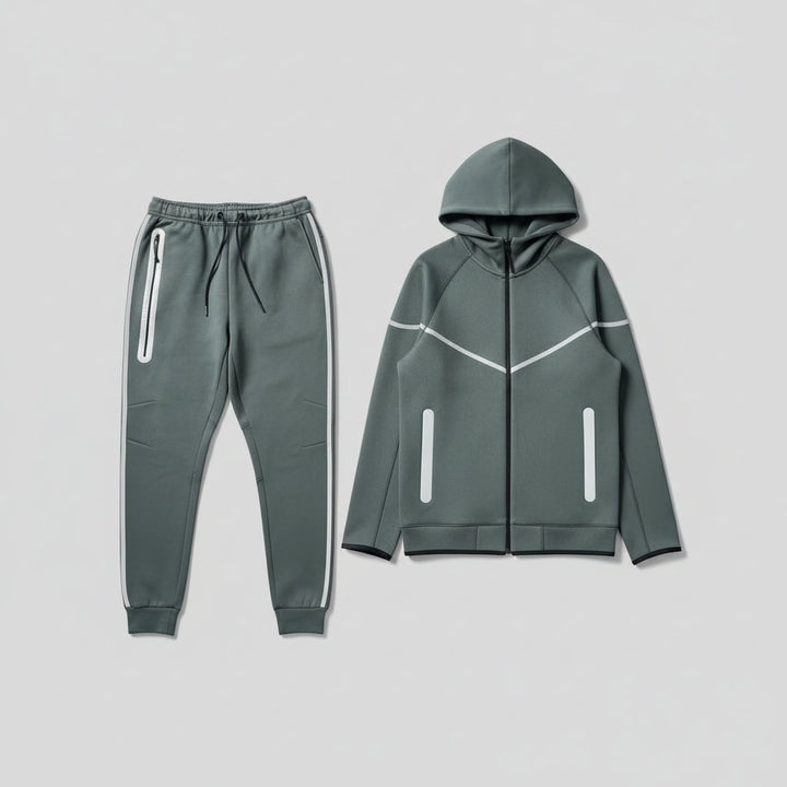 Tech Fleece Football Jersey Tracksuit Full Zip Hoodie And Joggers-B Unique Fashions