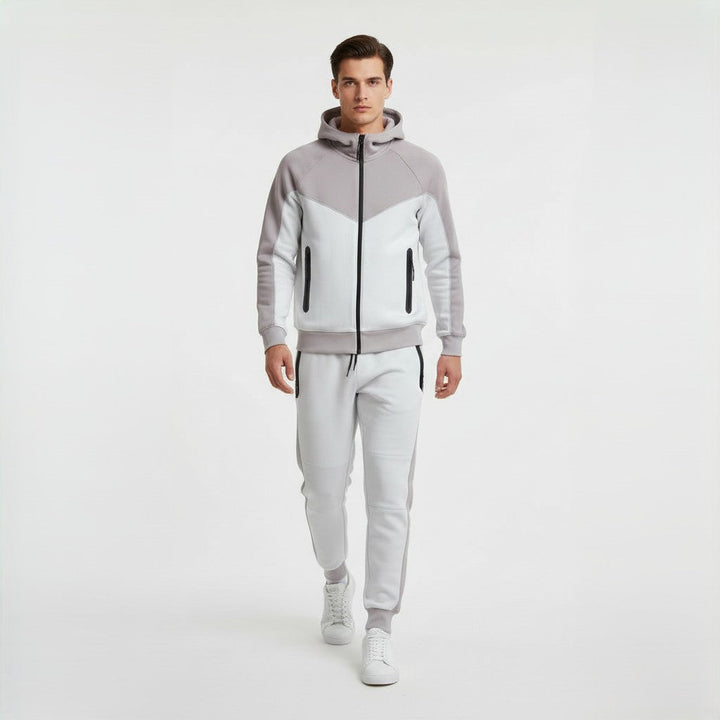 Tech Fleece Football Jersey Tracksuit Full Zip Hoodie And Joggers-B Unique Fashions