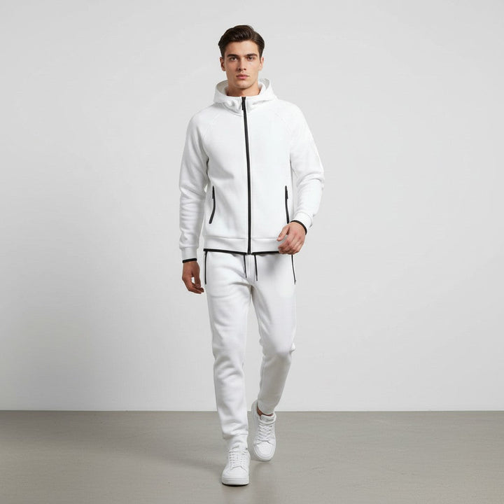 Tech Fleece Football Jersey Tracksuit Full Zip Hoodie And Joggers-B Unique Fashions