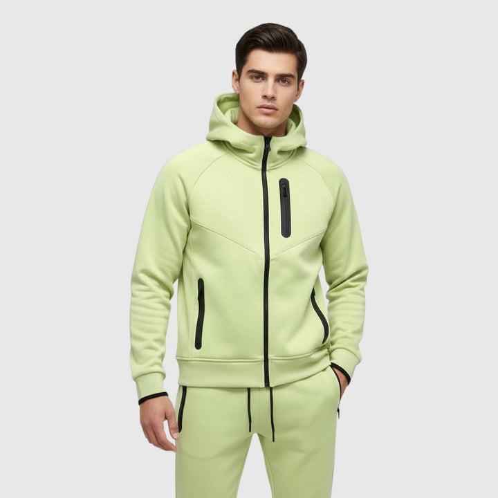 Tech Fleece Football Jersey Tracksuit Full Zip Hoodie And Joggers-B Unique Fashions