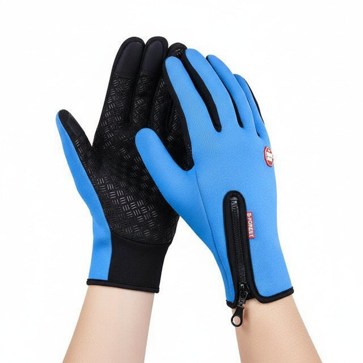 Touch Screen Waterproof Winter Riding Gloves for Cold Weather Comfort-B Unique Fashions